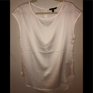 NWOT Banana Republic Silky Cap Sleeve Blouse Med